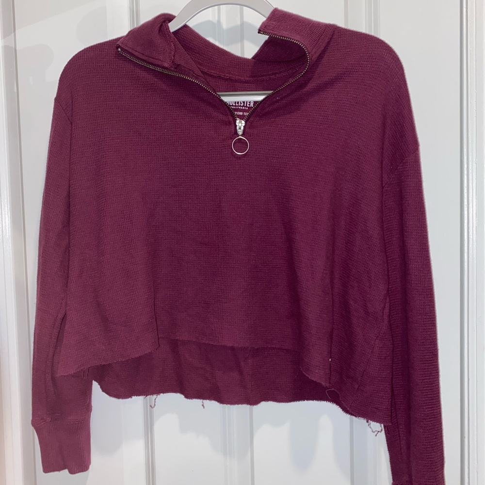 Hollister Boyfriend Tee cropped crew neck